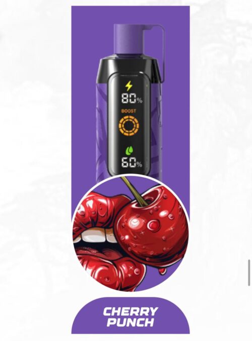 Nerd Cloud Disposable Vape 20K Cherry Punch