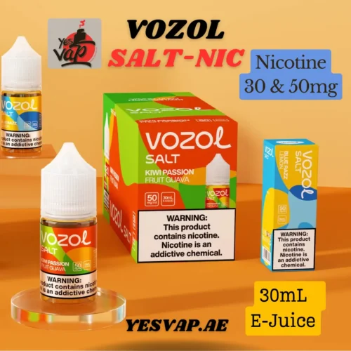 Vozol Salt 30/50 MG Nicotine E-liquid Vape Juice 30ml