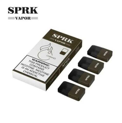 SPRK Vapor Cubana Pod Cartridges 4pc