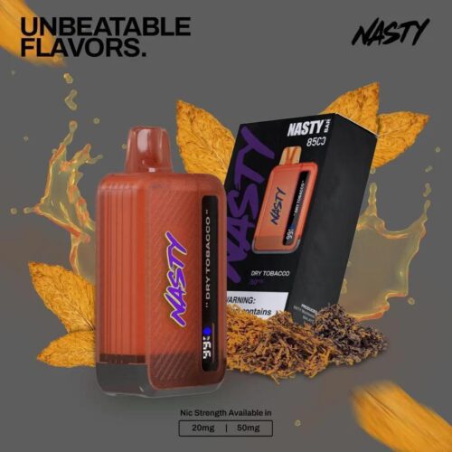 Nasty Bar 8500 Puffs Dry Tobacco Disposable Vape