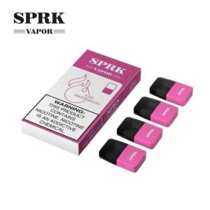 SPRK Vapor Iced Watermelon Pod Cartridges 4pc Replacement