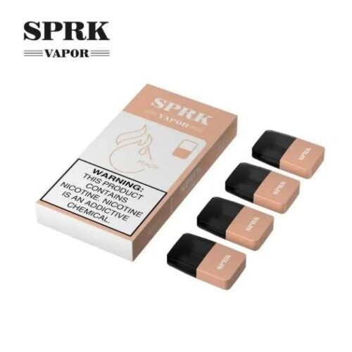 SPRK Vapor Pod Cartridges Peach