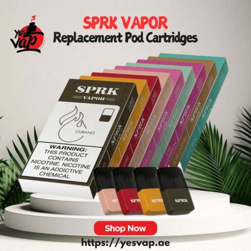SPRK Vapor Pod Cartridges 4pc Replacement