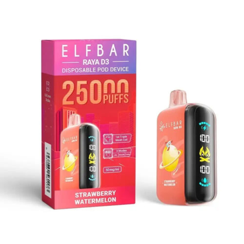 Elfbar Raya D3 25k Puffs Disposable Vape