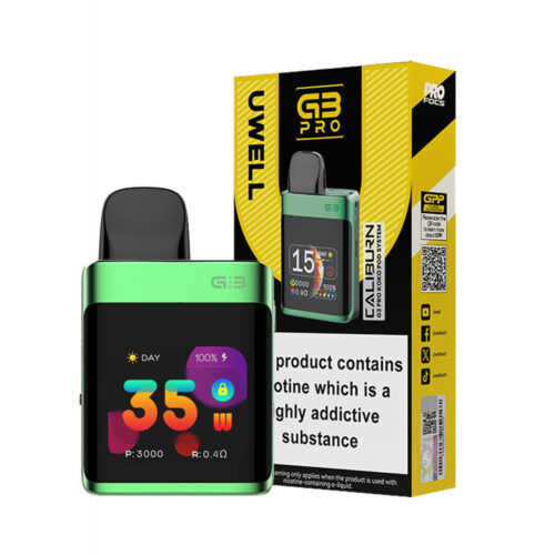 Uwell Caliburn G3 Pro Emerald Green Koko Pod Device