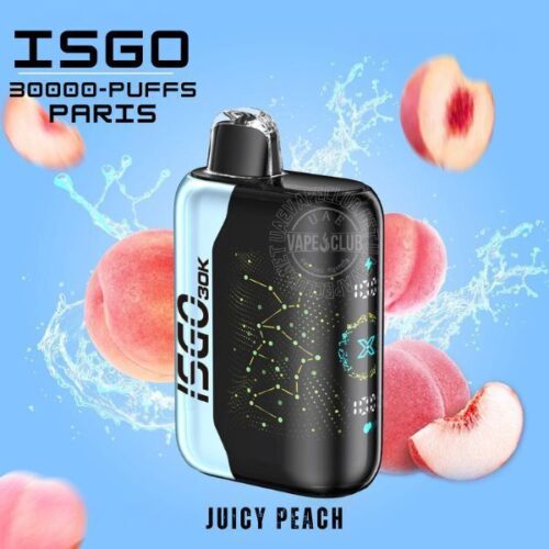 Isgo Paris X 30000 Puffs Disposable Vape 50mg - Image 4