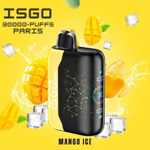 Isgo Paris X 30000 Puffs Disposable Vape 50mg - Image 9