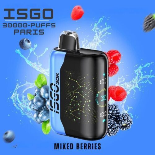 Isgo Paris X 30000 Puffs Disposable Vape 50mg - Image 8