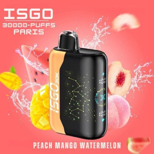 Isgo Paris X 30000 Puffs Disposable Vape 50mg - Image 10
