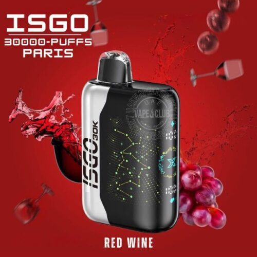 Isgo Paris X 30000 Puffs Disposable Vape 50mg - Image 11