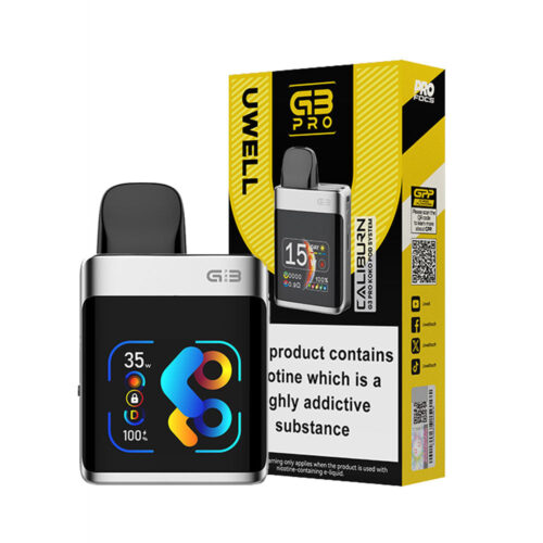 Uwell Caliburn G3 Pro Koko Light Silver Device