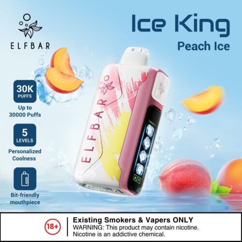 Elfbar Ice King 30K Puffs 50mg Disposable Vape - Image 7