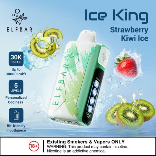 Elfbar Ice King 30K Puffs 50mg Disposable Vape - Image 6