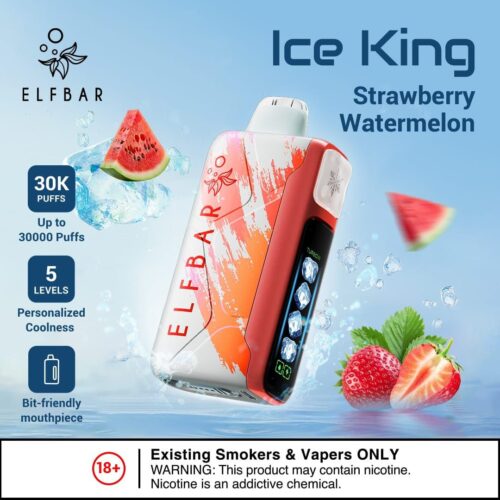 Elfbar Ice King 30K Puffs 50mg Disposable Vape - Image 5