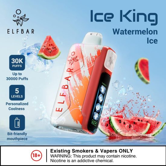 Elfbar Ice King 30K Puffs 50mg Disposable Vape - Image 2