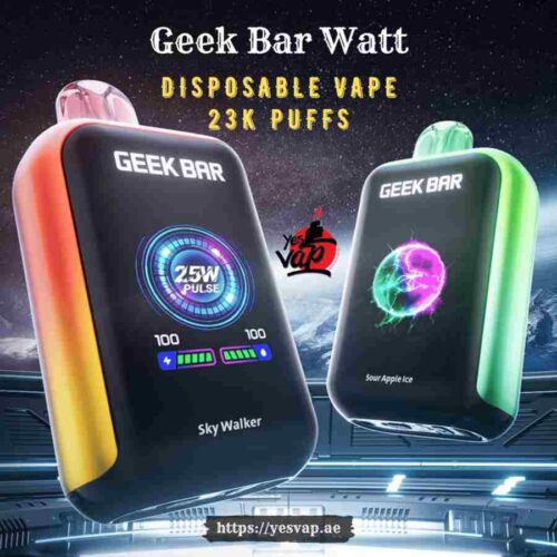 Geek Bar Watt 23000 Puffs 50mg Disposable Vape Buy offer price in UAE