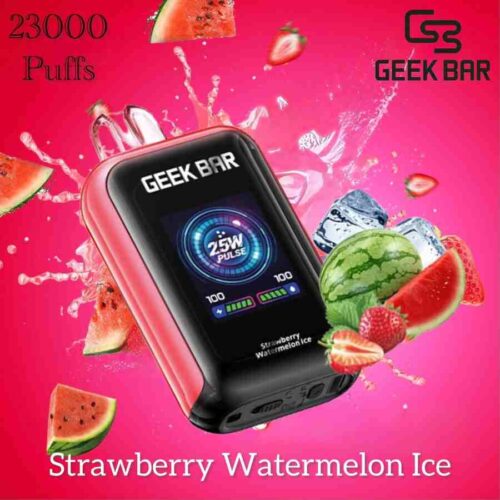 Geek Bar Watt 23000 Puffs Strawberry Watermelon Ice