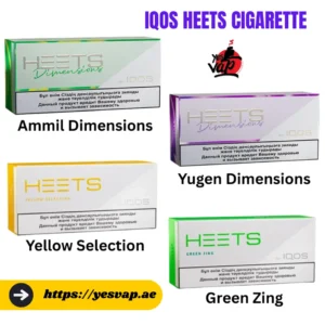 Iqos Heets Cigarette Ammil Dimensions & Yugen Dimensions Compatible 3 Duo Kit