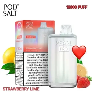 Pod Salt Pearl Pro 10000 Puffs Strawberry Lime