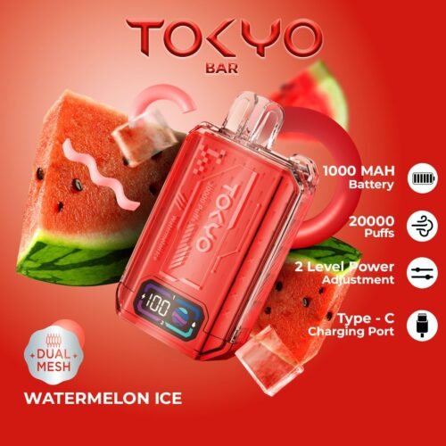 Tokyo Bar 20K Puffs Watermelon Ice