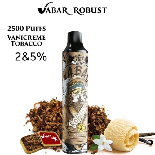 Vabar Robust 2500 Vanicreme Tobacco