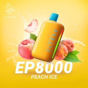 Peach Ice Elfbar EP8000 Disposable Vape