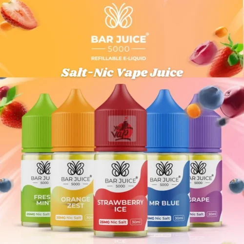 Bar Juice 5000 Salt Nic 30ml Refillable E-liquid In UAE