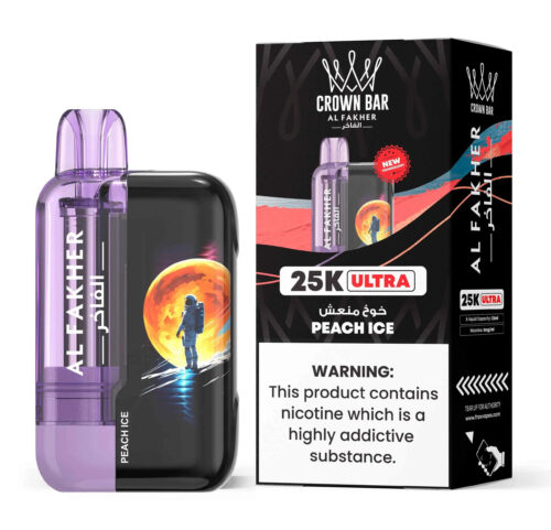 Peach Ice Al Fakher Ultra 25000 Puffs
