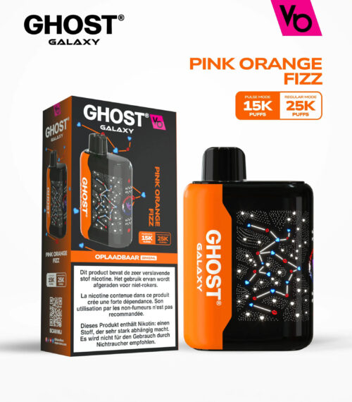 Pink Orange Fizz Ghost Galaxy 25K
