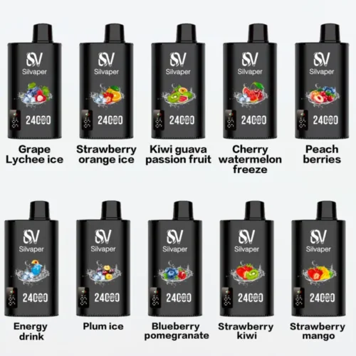 Silvaper 24000 Puffs Flavors List 2