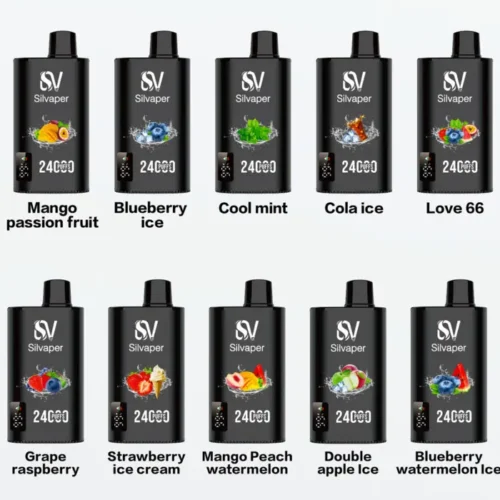 Silvaper Rocket 24K Puffs Flavors List 3
