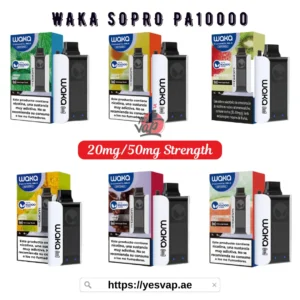 Waka SoPro PA10000 Disposable Vape In UAE