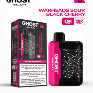 Warheads Sour Black Cherry Ghost Galaxy 25K