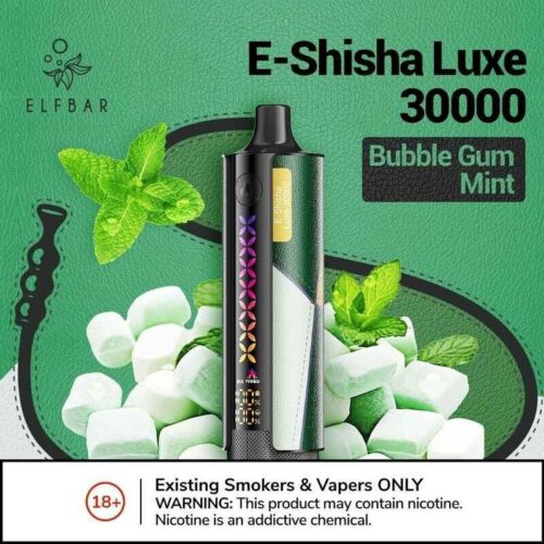E-Shisha-Luxe-30000-Puffs-Bubble-Gum-Mint