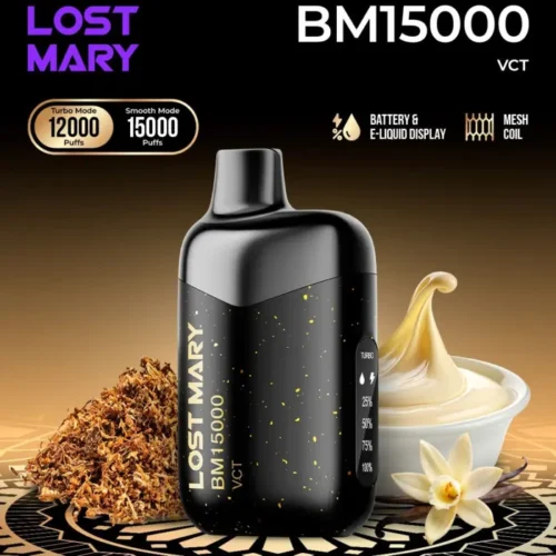 Lost Mary BM15000 Vanilla Cream Tobacco