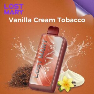 Vanilla Cream Tobacco Lost Mary MT35000