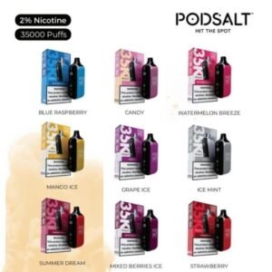Best Pod Salt 35000 Puffs Disposable Vape 20mg