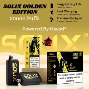 Hayati Solix 30000 Golden Edition Disposable Vape