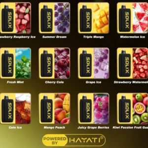 Hayati Solix 30K Puffs Golden Black Edition