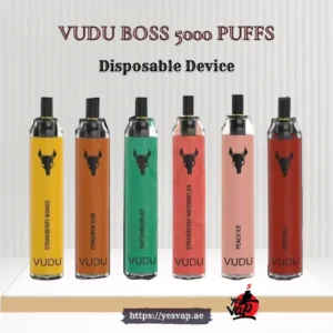 Vudu Boss 5000 Puffs 50mg Disposable Vape – YesVap UAE
