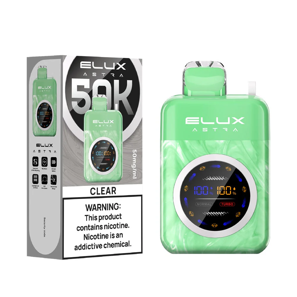 ELUX Astra 50000 Puffs Disposable Vape – 50mg - Image 3