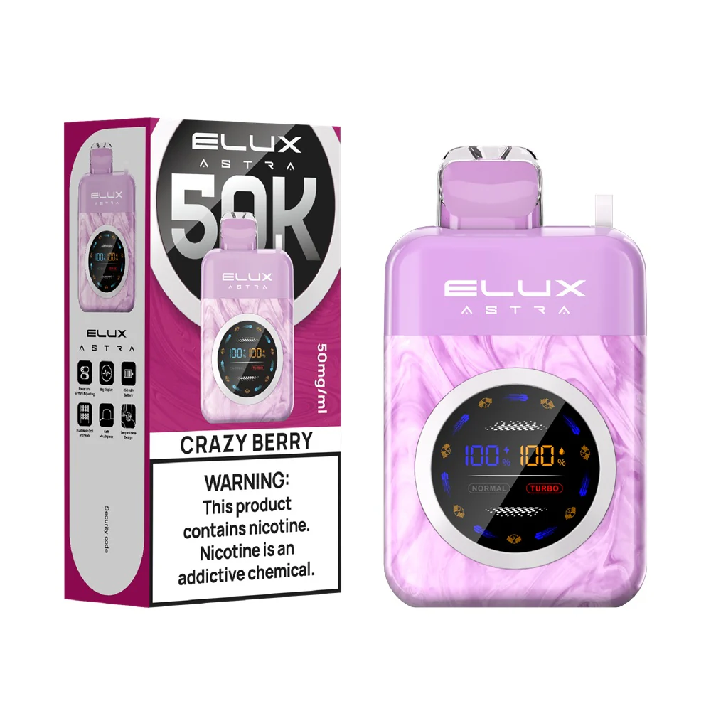 ELUX Astra 50000 Puffs Disposable Vape – 50mg - Image 4