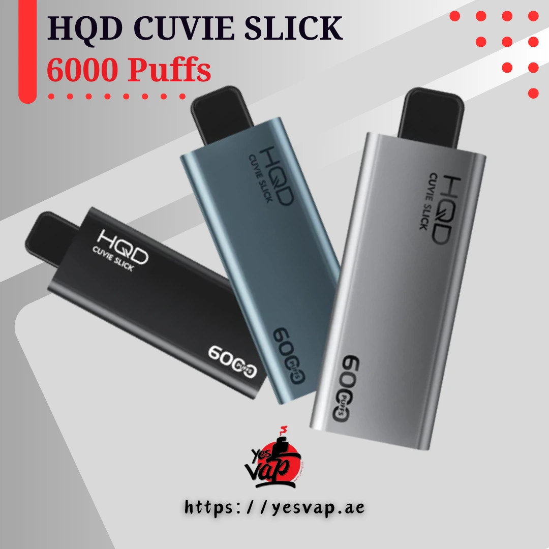 HQD Cuvie Slick 6000 Puffs Disposable Vape in the UAE