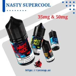 Nasty Supercool 35mg & 50mg Salt Nic Vape Juice