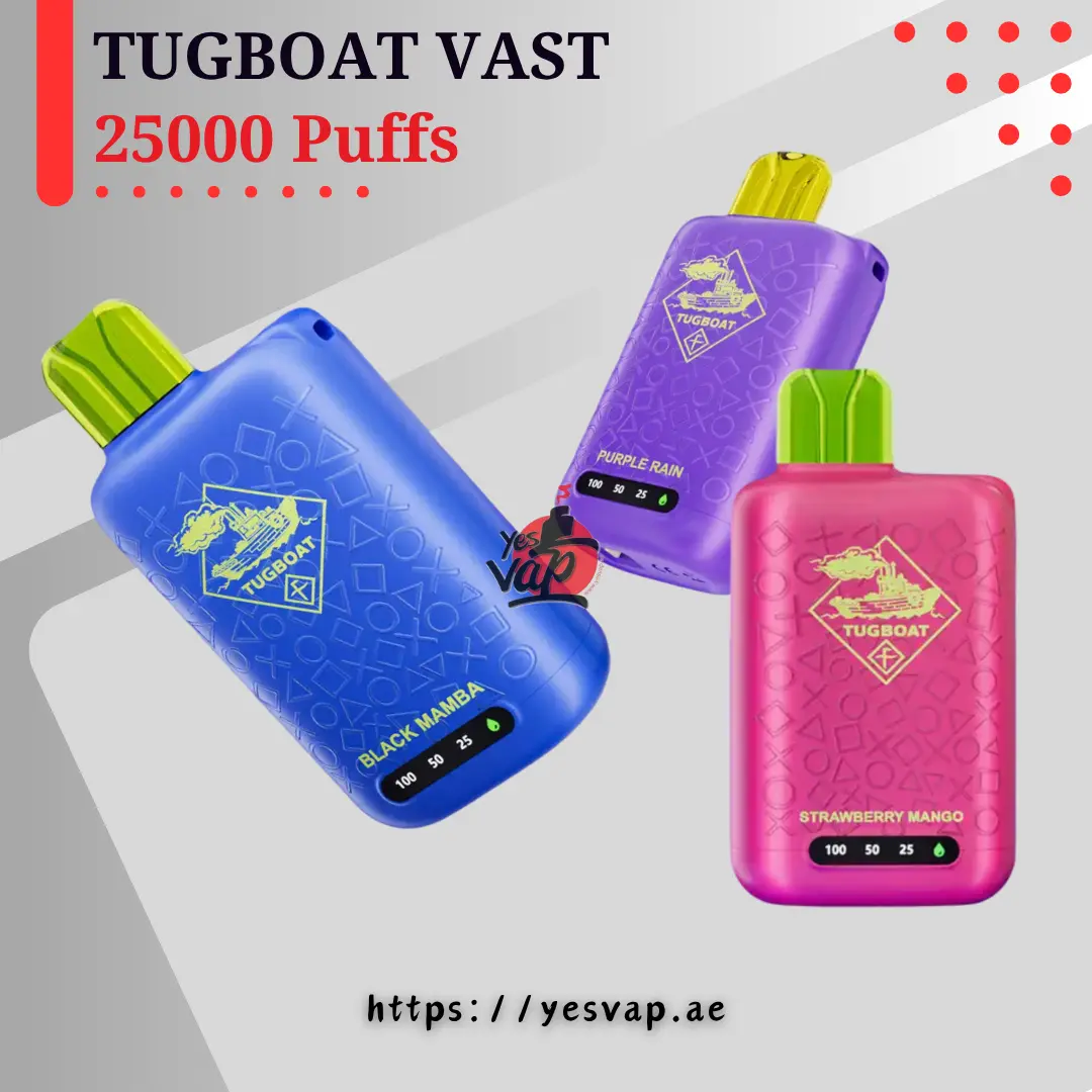 Tugboat Vast 25000 Puffs 50mg Disposable Vape