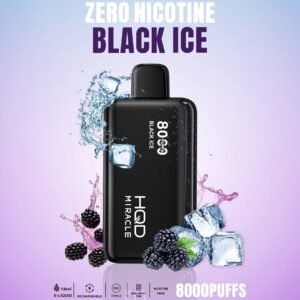 HQD Miracle 0% Nicotine Black Ice