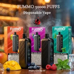 Buy Online Fummo Nova 50000 Puffs Disposable Vape in UAE