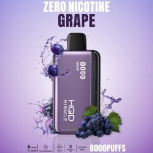 HQD Miracle 0% Nicotine Grape