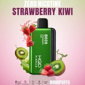 HQD Miracle 0% Nicotine Strawberry Kiwi