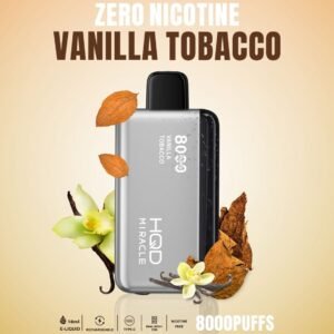 HQD Miracle 0% Nicotine Vanilla Tobacco